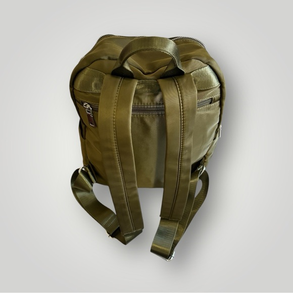 BMVMB Green Lightweight Wear and Water-Resistance Women's Backpack/Purse - Picture 10 of 11